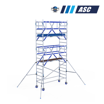 Torre móvel INDUSTRIAL ASC 90x250 6m de altura de trabalho