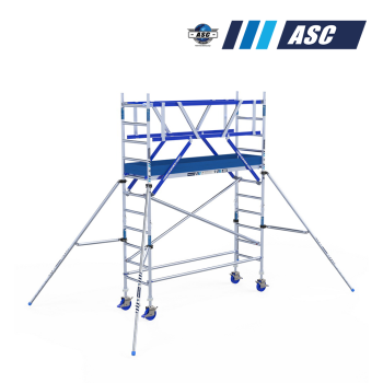 Torre móvil INDUSTRIAL PREMIUM 75x250 4,20m altura de trabajo