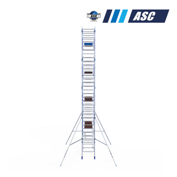 Torre móvel INDUSTRIAL ASC 90x250 10m de altura de trabalho