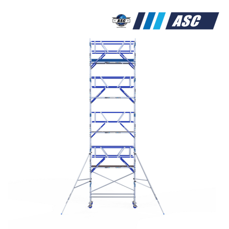 Torre móvel INDUSTRIAL ASC 90x250 10m de altura de trabalho