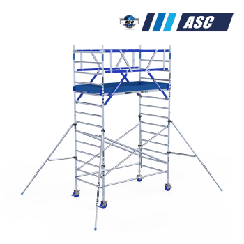 Torre móvel INDUSTRIAL ASC 135x250 5m de altura de trabalho