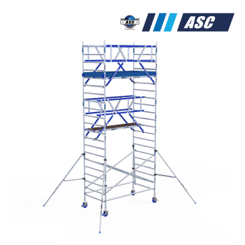Torre móvil INDUSTRIAL ASC 135x250 7m altura de trabajo
