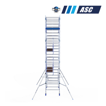 Torre móvil INDUSTRIAL ASC 135x250 8m altura de trabajo
