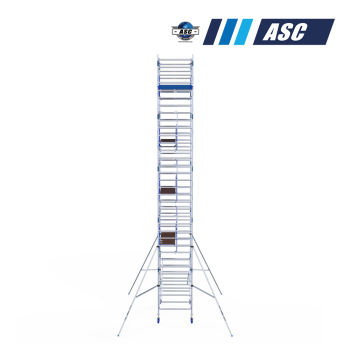Torre móvel INDUSTRIAL ASC 135x250 11m de altura de trabalho