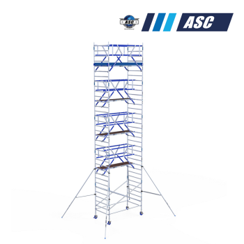 Torre móvel INDUSTRIAL ASC 135x250 11m de altura de trabalho