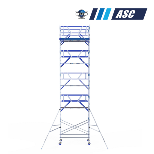 Torre móvil INDUSTRIAL ASC 135x250 11m altura de trabajo