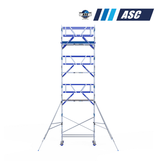 Torre móvil INDUSTRIAL ASC 75x190 9,20m altura de trabajo
