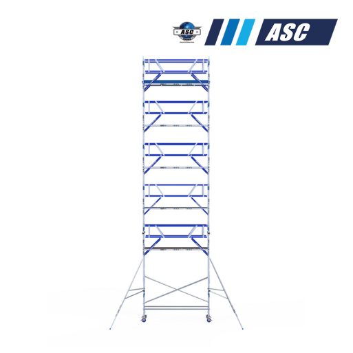 Torre móvel INDUSTRIAL ASC 75x305 13,20m de altura de trabalho