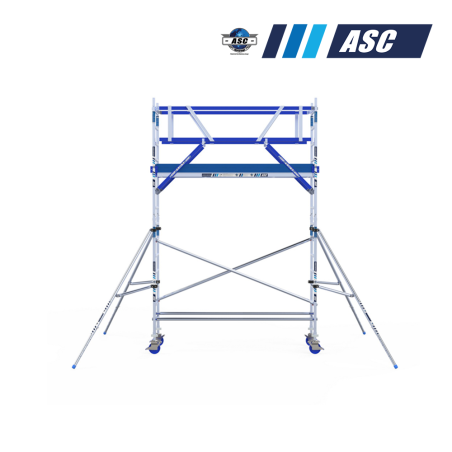 Torre móvil INDUSTRIAL ASC 75x305 5,20m altura de trabajo