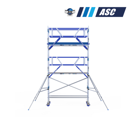 Torre móvel INDUSTRIAL ASC 75x305 6,20m de altura de trabalho