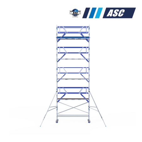 Torre móvel INDUSTRIAL ASC 75x305 10,20m de altura de trabalho