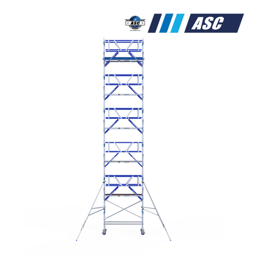 Torre móvil INDUSTRIAL ASC 75x190 12,20m altura de trabajo