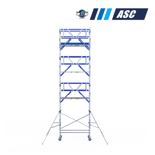 Torre móvil INDUSTRIAL ASC 90x190 9,20 m altura de trabajo
