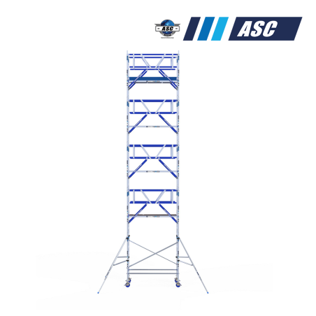Torre móvel INDUSTRIAL ASC 90x190 11,20 m de altura de trabalho