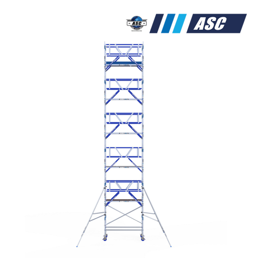Torre móvil INDUSTRIAL ASC 90x190 12,20 m altura de trabajo