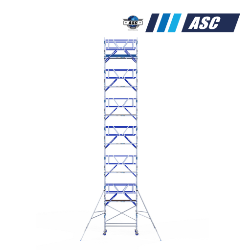 Torre móvil INDUSTRIAL ASC 90x190 14,20 m altura de trabajo