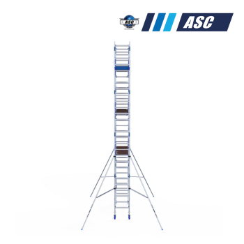 Torre móvil INDUSTRIAL ASC 75x250 9m altura de trabajo
