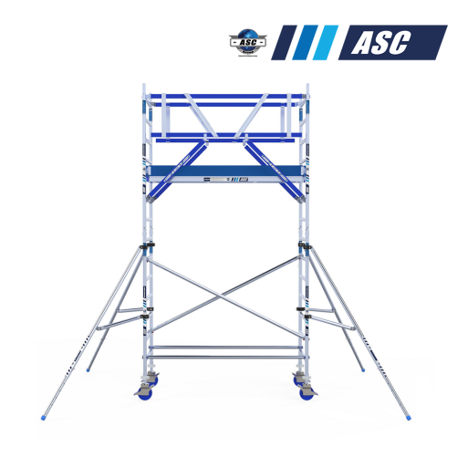 Torre móvel INDUSTRIAL ASC 90x190 5,20 m de altura de trabalho