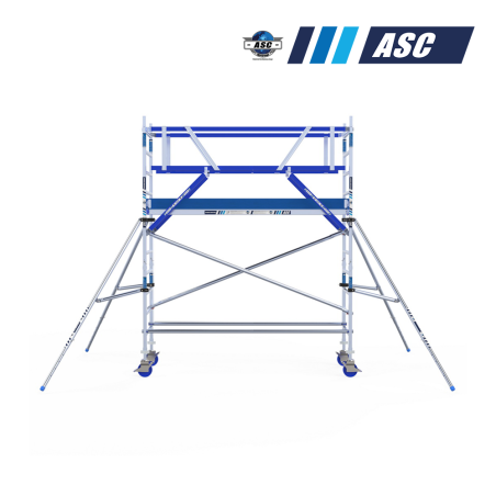 Torre móvil INDUSTRIAL PREMIUM 90x305 4,20 m altura de trabajo