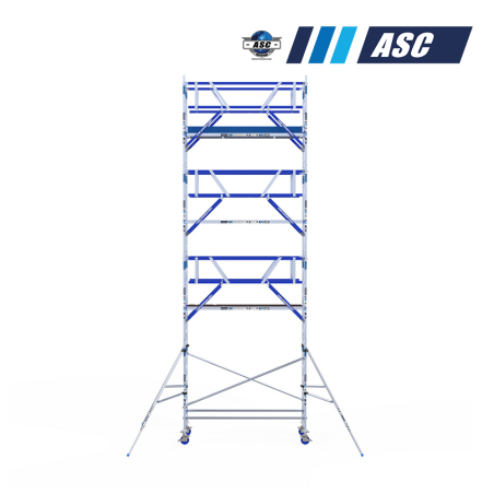 Torre móvil INDUSTRIAL ASC 90x305 9,20 m altura de trabajo