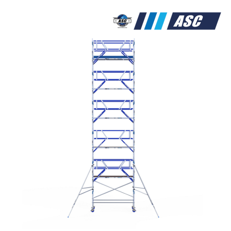 Torre móvel INDUSTRIAL ASC 90x305 12,20 m de altura de trabalho