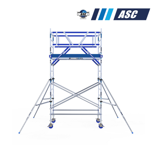 Torre móvel INDUSTRIAL ASC 135x190 5,20 m de altura de trabalho