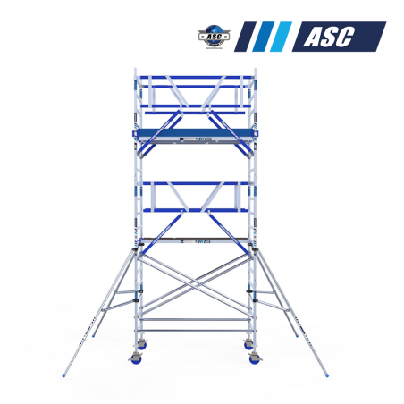 Torre móvil INDUSTRIAL ASC 135x190 6,20 m altura de trabajo