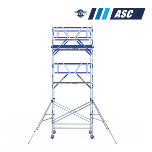 Torre móvil INDUSTRIAL ASC 135x190 7,20 m altura de trabajo