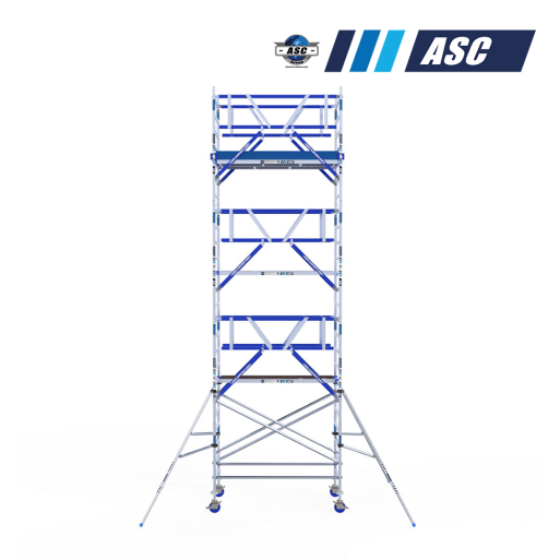 Torre móvel INDUSTRIAL ASC 135x190 8,20 m de altura de trabalho