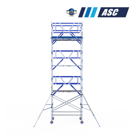 Torre móvil INDUSTRIAL ASC 135x190 8,20 m altura de trabajo
