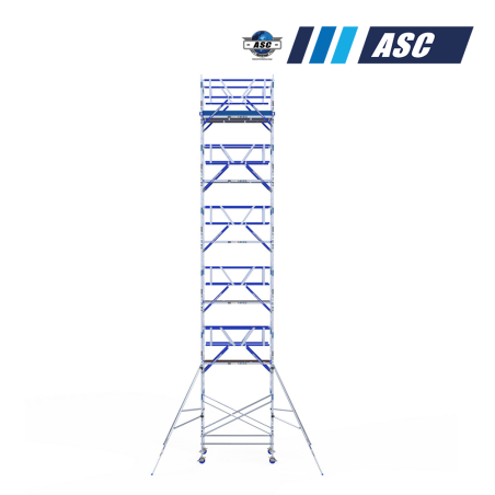 Torre móvil INDUSTRIAL ASC 135x190 13,20 m altura de trabajo