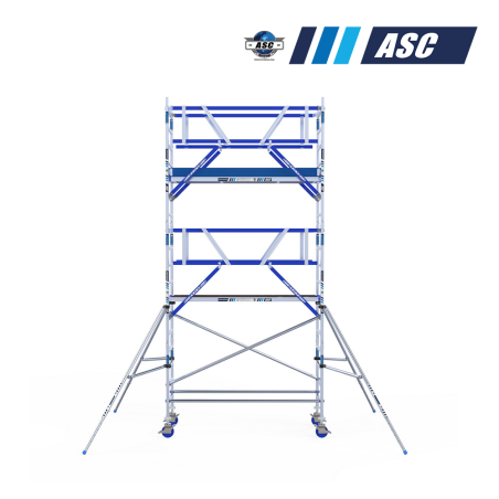 Torre móvel INDUSTRIAL ASC 90x250 6m de altura de trabalho