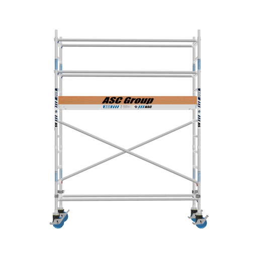 Torre de andaime móvel Premium PRO 75x190 4,20 m de altura de trabalho