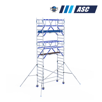 Torre móvel INDUSTRIAL ASC 90x250 7m de altura de trabalho