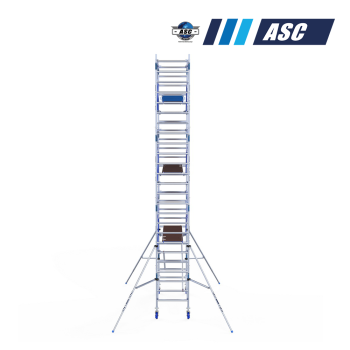Torre móvel INDUSTRIAL ASC 90x250 8m de altura de trabalho