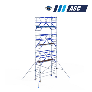 Torre móvil INDUSTRIAL ASC 90x250 8m altura de trabajo