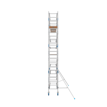 Torre de andaime móvel Premium PRO 75x190 7,20 m de altura de trabalho