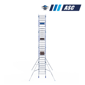 Torre móvil INDUSTRIAL ASC 90x250 9m altura de trabajo