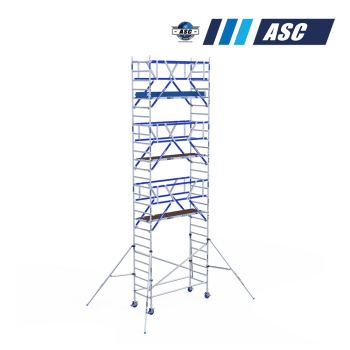 Torre móvel INDUSTRIAL ASC 90x250 9m de altura de trabalho