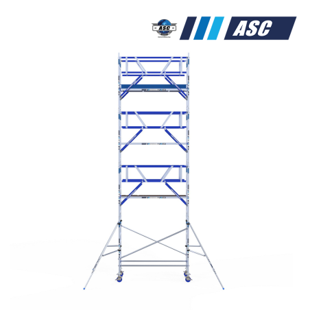 Torre móvel INDUSTRIAL ASC 90x250 9m de altura de trabalho