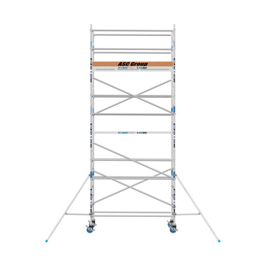 Torre de andamio móvil Premium PRO 75x305 7,20 m altura de trabajo