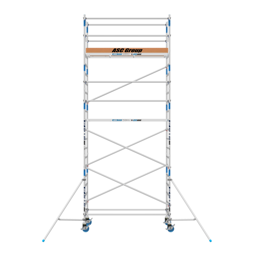 Andamio móvil INDUSTRIAL 90x250 7,20 m altura de trabajo
