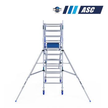 Torre móvel INDUSTRIAL PREMIUM 90x250 4,20 m de altura de trabalho