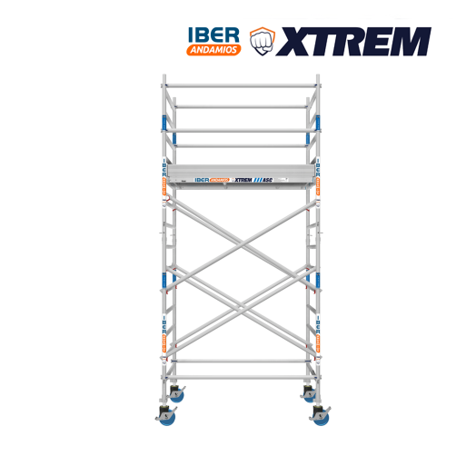 Torre de andamio móvil INDUSTRIAL 150x190x520