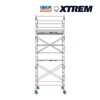 Torre de andaime móvel INDUSTRIAL 150x190x620