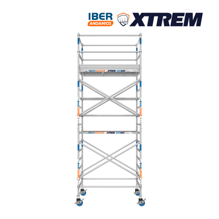 Torre de andamio móvil INDUSTRIAL 150x190x620