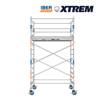 Torre de andaime móvel INDUSTRIAL 150x250x520