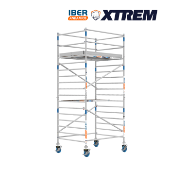 Torre de andaime móvel INDUSTRIAL 150x250x620