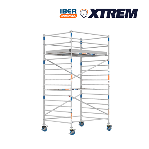 Andaime móvel de torre INDUSTRIAL 150x305x620