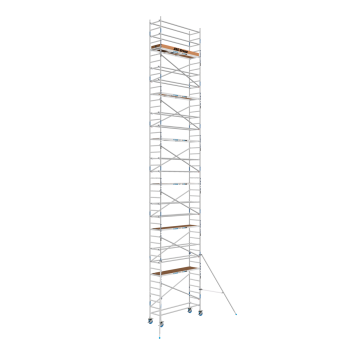 Torre de andaime móvel Premium PRO 75x190 14,20 m de altura de trabalho